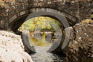 River Llugwy, Betws-y-Coed photo