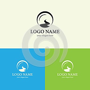 River logo template