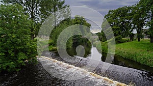 River Lossie in Elgin in  Scotland