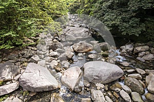 River with lots of rocks