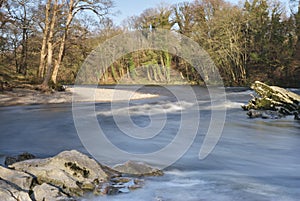 River Lune at Kirkby Lonsdale photo