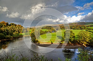 River Lune in Kirkby Lonsdale photo