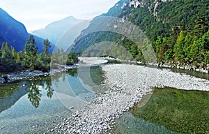 River Maggia or Fiume Maggia Valle Maggia