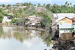 River in Manado photo