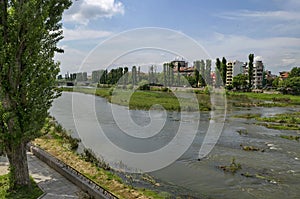 River Maritsa in Plovdiv town