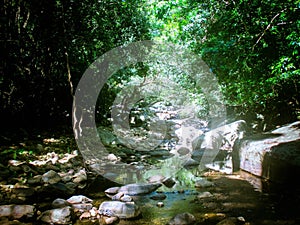 river  Meemure village, Sri lanka