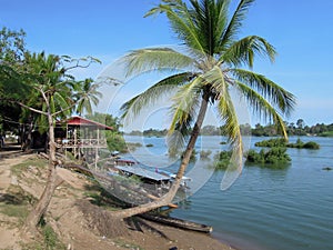 River Mekong at Don Det island