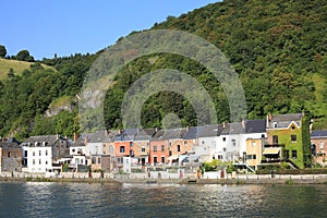 The River Meuse in the Ardennes, Belgium