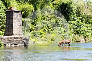 River Miel in Baracoa, Kuba photo