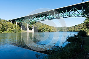 River Monongahela underneath I79 bridge