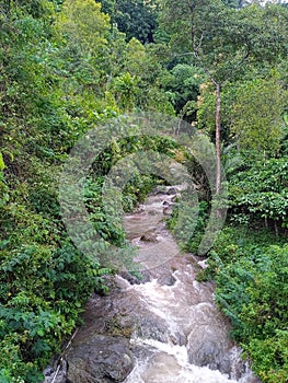 river on Mount Muria