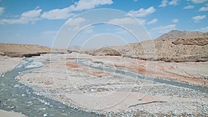 A river in Mountain altun tagh