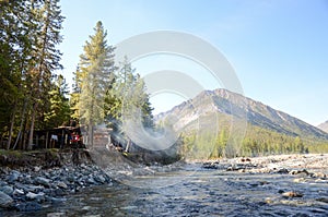 River in the mountains of the eastern Sayan