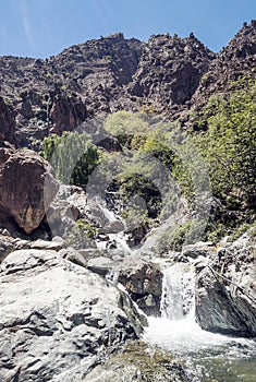 River in the mountains of Morocco