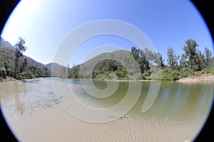 a river mouth of Sheung Luk Stream, hk