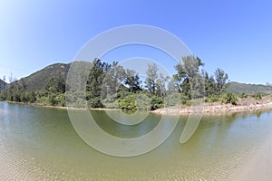 a river mouth of Sheung Luk Stream, hk