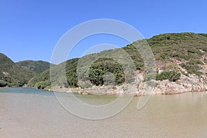 a river mouth of Sheung Luk Stream, hk