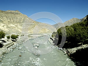 River in Mustang