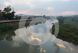 River Nan in the North Thailand