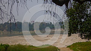 River nature of Bangladesh. It is known as Gorai or Madhumati river. The way to the river bank