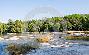 A river in a nature reserve. Hon Ba.