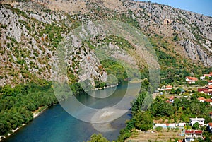 River Neretva, Pocitelj, Bosnia-Herzegovina