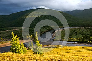 River in northern Mongolia