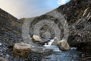 The river on Novaya Zemlya