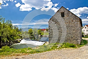 River Novcica in Town of Gospic