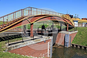 River Odra historic lock