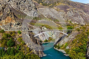 River and old bridge Kawarau