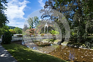 River Oos along the Lichtentaler Allee in Baden-Baden