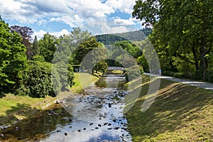 River Oos along the Lichtentaler Allee in Baden-Baden