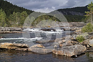 River otra in the Setesdal