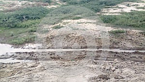 This is the river in outside .