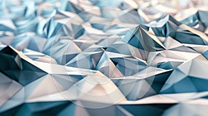 A river of overlapping triangles creating a layered threedimensional effect photo