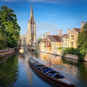 river in Oxford, AI generated