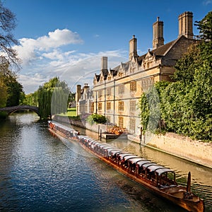 river in Oxford, AI generated