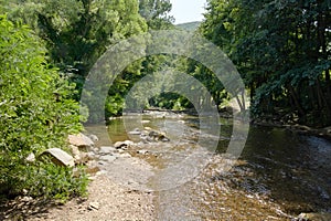 River Pcinja in south Serbia