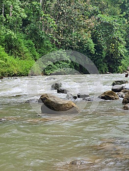 River  Pematang at Pagar Alam photo