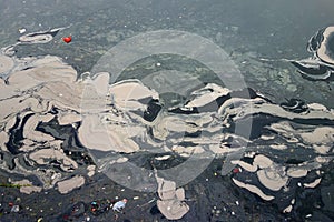 River pollution in China