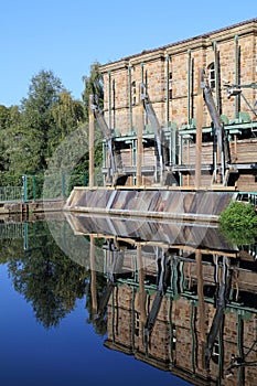 River power plant in Ruhr, Germany