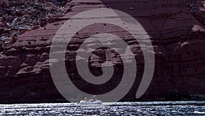 River Rafters On The Colorado River