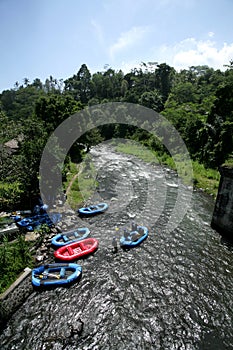 River rafting, Bali, Indonesia