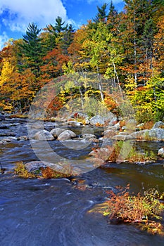 River Rapids in Autumn