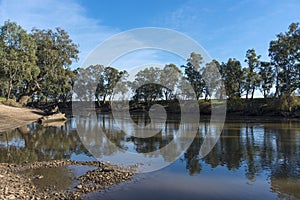 River reflections