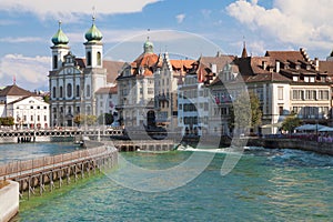 River Reuss at Lucerne