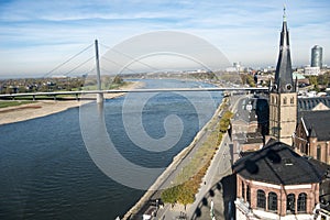 River Rhine, Dusseldorf