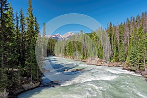 River in Rocky Mountains, Canada