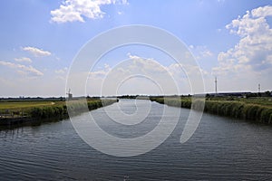 River Rotte at the Tweemanspolder at Zevenhuizen